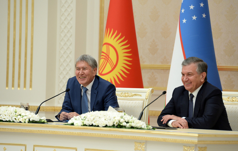 Kyrgyz Uzbek Kazakh Energy Ministers Sign Kambar Ata 1 Roadmap