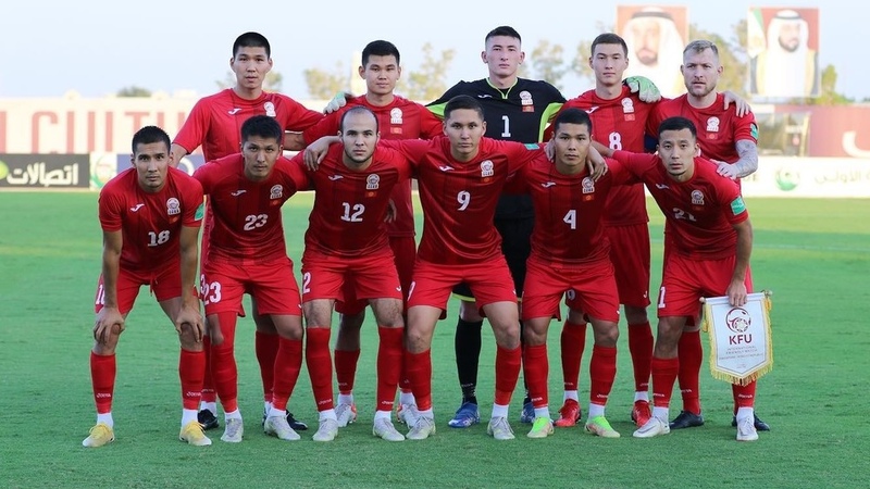 Football team of Kyrgyzstan improves position in FIFA ranking