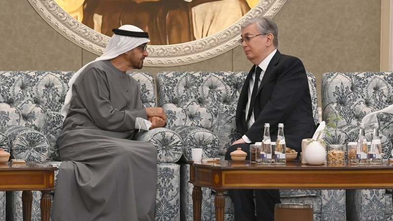 Kazakh President meets with newly elected President of UAE