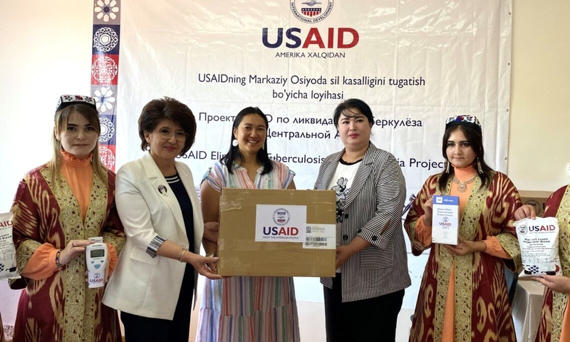 Usaid Provides Equipment To Jizzak Center Of Phthisiology And