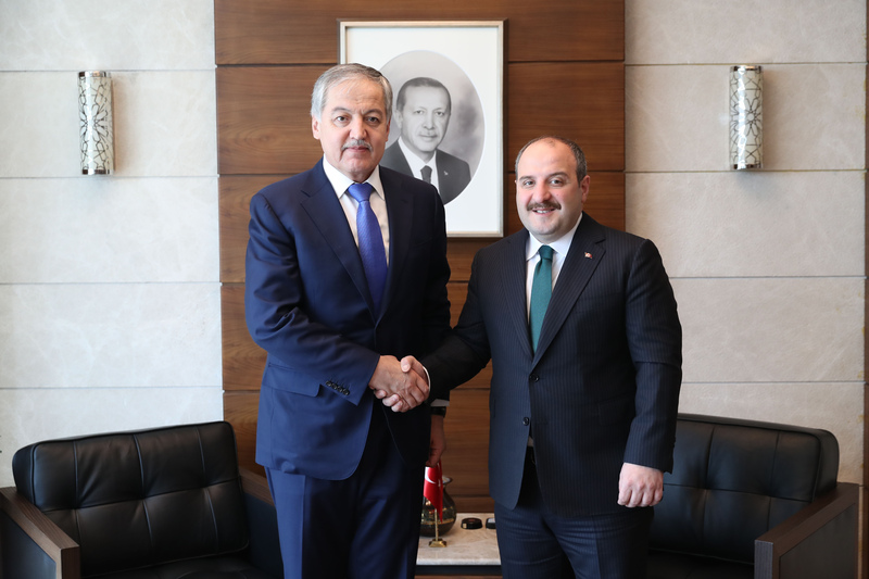 Tajik FM meets with minister of industry and technology of Turkey ...